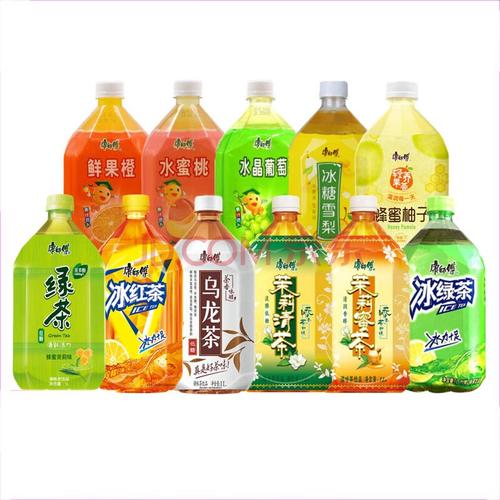 康師傅經(jīng)典茶飲料&水果飲料1000ml大瓶裝 24種口味任意混搭，暢享夏日清涼